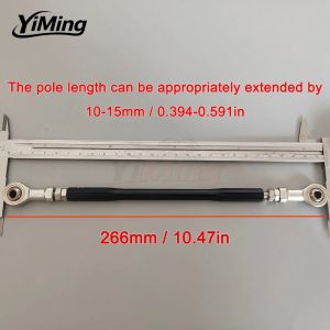 M6 166mm-326mm Motorcycle Gear Shift Linkage Rod For Harley Yamaha Kawasaki Honda Suzuki Aprilia Benelli BMW Ducati Universal