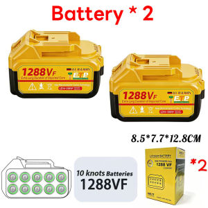 Makita 1288Vf 6.0Ah Original Lithium Battery Rechargeable Fast charging Battery Electric Tool Universal Large capacity