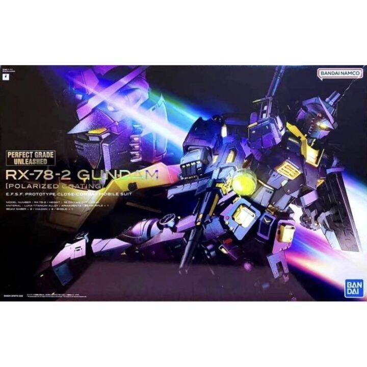 PG BANDAI 1/60 Gundam RX-78-2 Unleashed Polarized LIMITED 2000 Box ...