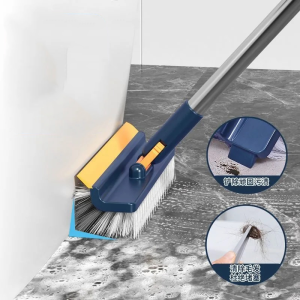 [SG Ready Stock]Upgrade 5 in 1 Floor Cleaning Brush Long Handle Brush Cleaning Toilet Brush Cleaning Brush Magic Broom
