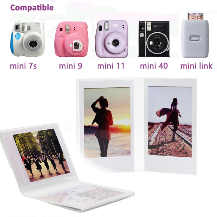 Clear Acrylic V Shape Plastic Frame Stand Photo Frame for Fujifilm