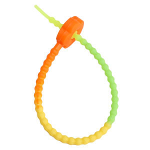 Màu kẹo dễ thương Silicone Túi tái sử dụng quan hệ Keychain tinh tế dây buộc Móc Chìa Khóa Móc chìa khóa ô tô cho trang sức thủ công Quà Tặng