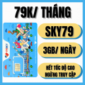 ( SIÊU DATA ) Sim Mobifone MIỄN PHÍ Tháng Đầu Sử Dụng Data Tốc Độ Cao Tới 4GB/Ngày, Miễn Phí Nghe Gọi Sky69 / Sky79 / Sky89 / Sky99 | FREESHIP - CHƯA KÍCH HOẠT. 