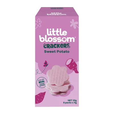 Little Blossom Crackers - Sweet Potato