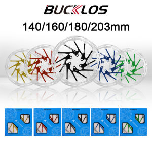 BUCKLOS Centerline 160mm Rotor 140mm 180mm 203mm Rotor MTB Road Bike Disc for Shimano Sram Rotor