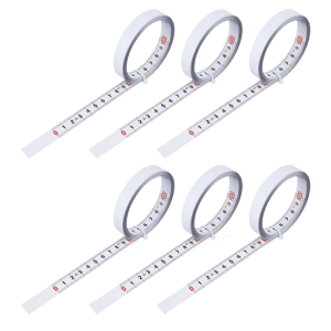 6 cái thước dây mềm 1M/2M thước đo được hỗ trợ dính dây linh hoạt biện pháp cho nhà Thủ công mỹ nghệ độ chính xác cao