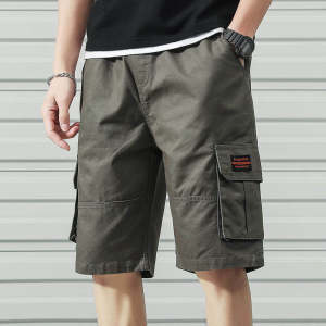 กางเกงขาสั้น กระเป๋าหลายช่อง แฟชั่นสำหรับผู้ชาย