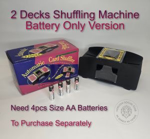 【SG Ready Stock】Automatic Card Shuffler / Shuffling Machine / Type C USB Powered - No Batteries Required【Ship Out 24Hrs】