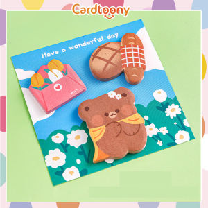 Sticky Note / Memo Stick / Notes Kertas Tempel Lucu Imut Beruang Girl jeruk