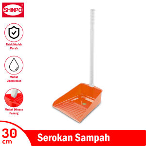 SHINPO Pengki Segi Plastik Forte Trash Shovel Serbaguna SPO-SIP-825