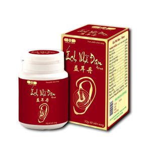 Viên uống Ích Nhĩ Đan - Bồi bổ khí huyết tăng cường thính lực giảm điếc nặng tai ù tai tai nghe không rõ - Hộp 60 viên