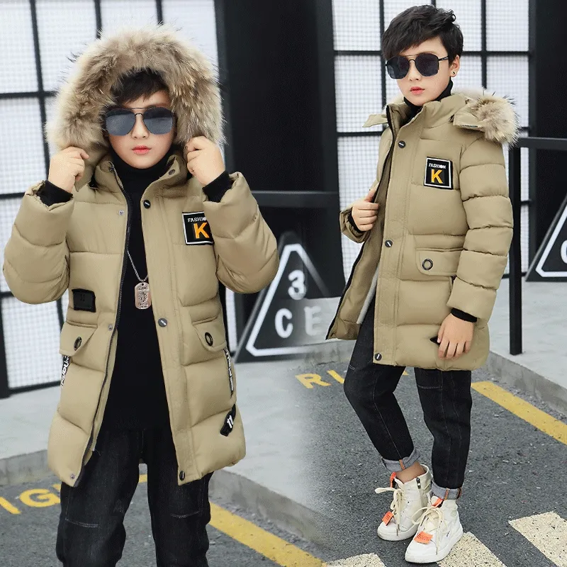 BIZOT New Winter Clothing Boys 4 Keep Warm 5 Children 9 Coat 8