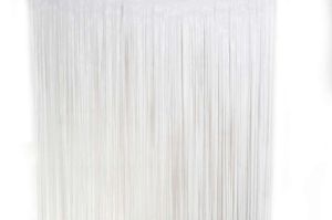 Tirai rumbai foil ulang tahun pastel macaron satuan murah Tinsel Curtian Foil ukuran lebar 1 meter x panjang 2 meter