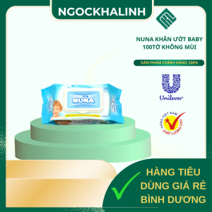 Nuna khăn ướt baby 100T ko mùi X24