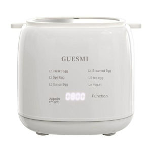 SG【READY STOCK】UK plug Egg Boiler  Automatic egg cooker 6 modes Of temperature automatic power off household egg boiler maker  egg boiler automatic power off household small hard maker breakfast steame