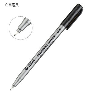 STA 8050 Fine line pen pen 9Pcs/Set Profession Pigment Liner Micron Ink Art Marker Pen for Sketch Drawing Comics Micron Liner Brush Hook Line Pens Supplies