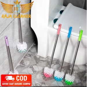 SIKAT BULAT GAGANG STAINLES/SIKAT PEMBERSIH KAMAR MANDI DAN LANTAI