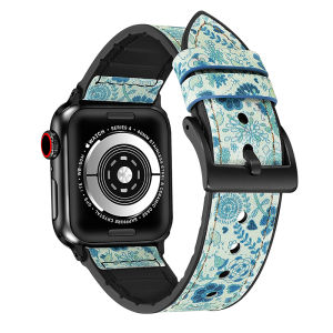 High quality Leather loop Band Compatible with Apple Watch Ultra 2 49mm Band 41mm 45mm Sports Strap Tour band iwatch Series 9 8 7 6 5 4 3 se 2 40mm 44mm 42mm 38mm strap
