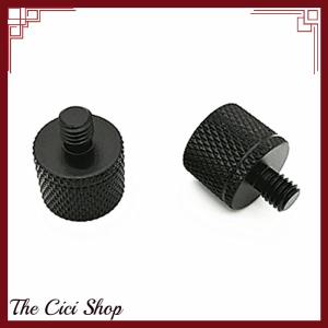[The Cici Shop] Conversion Screw Dual Nuts Tripod Mount Screw 1 4 to M4 M5 M6 M8 M10 Inch Projector Bracket Adapter Converter for DSLR Camera Tripod Photography Accessories