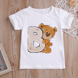 Summer 2021 Kids Boys Girls Birthday T-shirt Short Sleeved T Shirt Size 1 2 3 4 5 6 7 8 9 Year Children Party Clothing Tees Top