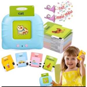 Flash Card Reader Early Education Portable Pronunciation Oral learning Card Machine Kids Educational