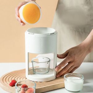 DUDAN Detachable Hand-cranked Shaved Ice Machine Manual Pressure Spring Anti-Slip Design Ice Crusher Household Sharp Ice Shaver Smoothies