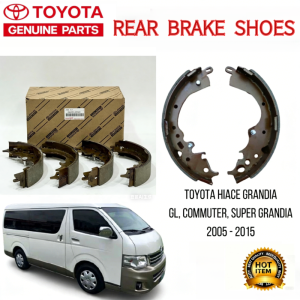 1Set Brake Shoe Toyota Hiace 2004-Up Commuter 2005-Up (REAR) 04495-26240