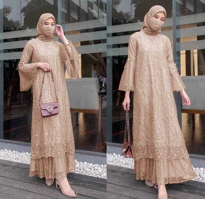 Full brokat dress best sale