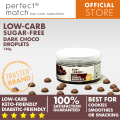 PerfectMatch Low-carb® I Low-carb Keto Dark Choco Droplets l Sugar-free. 