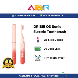Xiaomi Youpin DR BEI Q3 Sonic Electric Toothbrush Rechargeable Softbrush IPX7 Waterproof Berus Gigi Electric 电动牙刷