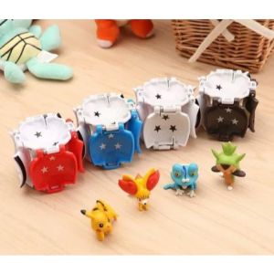 Pokemon Bola Pokemon Pokeball Lempar isi Figurin Pikachu
