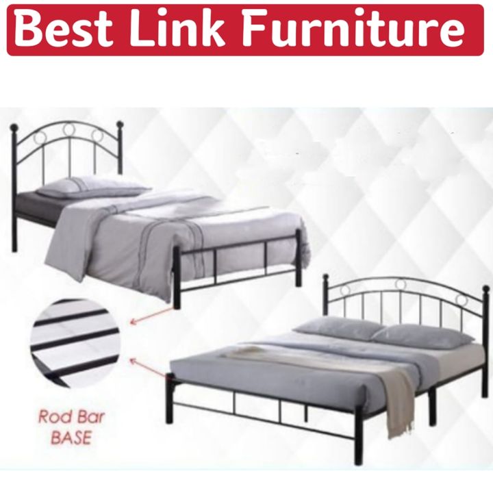 BEST LINK FURNITURE SINGLE / SUPER SINGLE / QUEEN / KING METAL BED