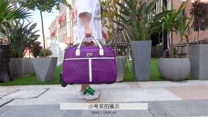 FE Trolley Bag Womens Large Capacity Trolley Bag Lightweight Travel Bag Travel Bag Handbag Sliding Bag Luggage Bag School Bag