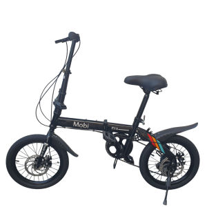Mobi M16 Foldable Bicycle Bike – Pre-install | Lightweight | Shimano 6-Speed | Easy Fold | SG Stock