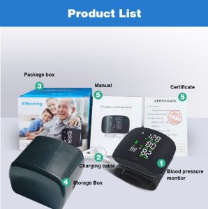 AECK-102S Foreign trade export English monitor wrist-type measuring device meter CE Portable for home use