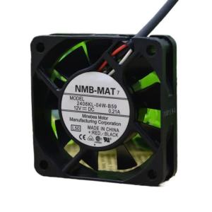 for NMB 2406KL-04W-B59 6CM 12V 0.21A 3-Wire Durable Cooling Fan with Speed Measuring – Reliable and Efficient Performance