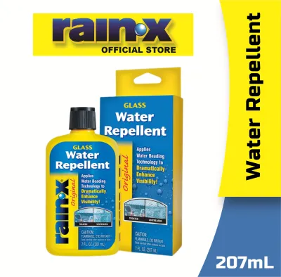 Rain-X Water Repellent Window Glass Treatment Plastic Repellent Anti Fog - 207mL