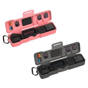 LUZMAR Anti-Scratch Protective Case Shockproof Plastic Organizer Case Full Coverage Storage Box for DJI Osmo Pocket 3 Camera Accessories