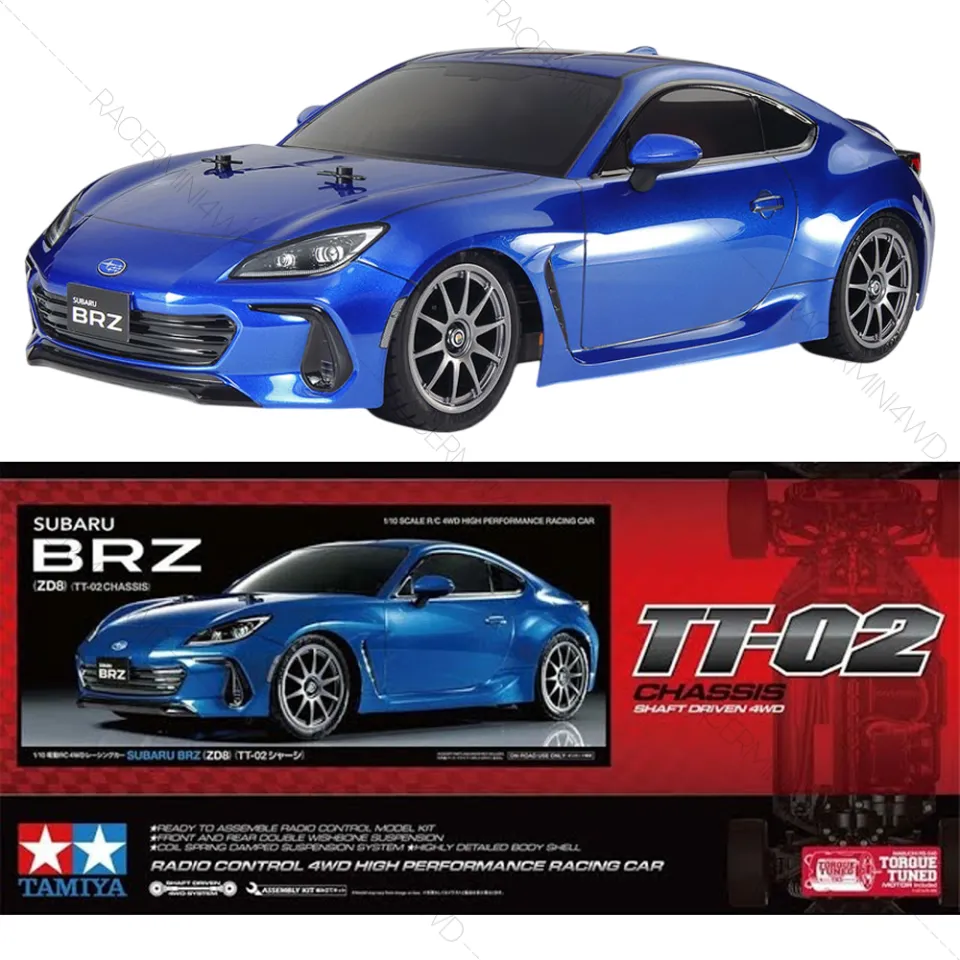 TAMIYA 58702 1/10 R/C Kit 4WD Subaru BRZ (ZD8) (TT-02 Chassis