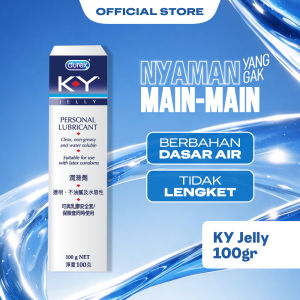 Durex KY Jelly Personal Lubricant 100g - Pelumas Pria dan Wanita