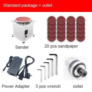 Hanson8 Electric Edge Sharpener Disc SanderBench Disc Sander 220V Machine Electric Polisher Grinding Polishing Machine 7P3H9