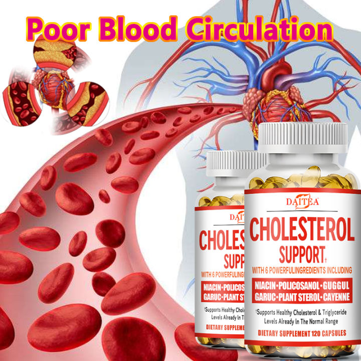 Healthy Cholesterol Supplement Helps Lower High Cholesterol, Improves