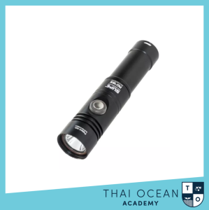 SUPE RD75E Recreational Torch ความสว่าง 1200lumen พร้อมถ่านชาร์ทในตัว ใช้ดำน้ำ กันน้ำได้ดี
