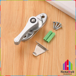 Homehub Centerlock Half Moon Lock Crescent Lock Sash Lock for Sliding Window Aluminum and Glass