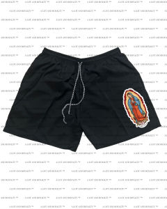 3 Black Shorts for Men New Style 2025 Black Nazareno Short Guadalupe Short