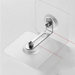 1x Kids Safety Self-Adhesive Furniture Wall Anchors TV Cabinet Fixed Prevent Dumping Device Punch-free Furniture Anti-falling Fixture