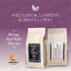 Kopi Luwak Asli Liar Robusta Lampung 500 Gram