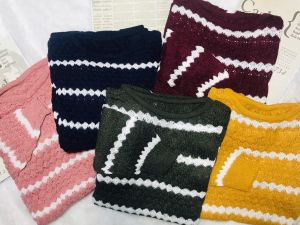 ZIGGY SWEATER NANAS STRIPE RAJUT