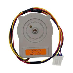 EAU63103205 Refrigerator Evaporator Fan Motor 12V 1A 4Pin Replacement Plastic Composite Rust Resistant For 73132 73133