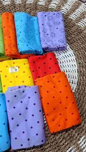 Bedong bayi motif warna Rainbow uk. 110x90 SNI